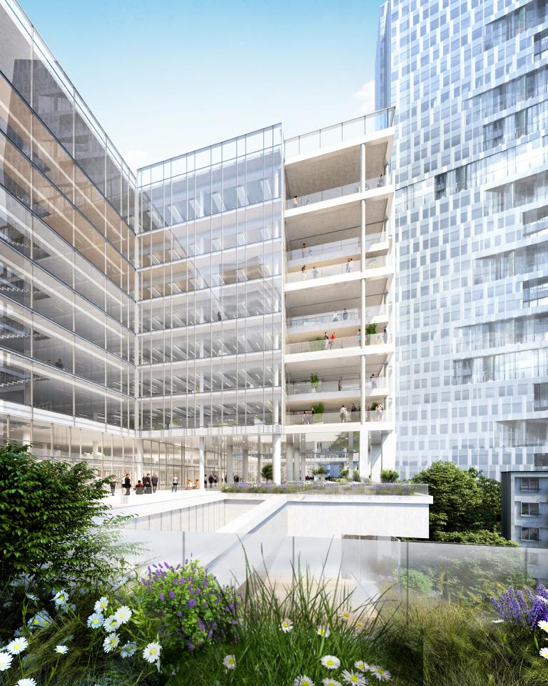 Bureau La Défense 5109m² Location bureau Puteaux Hauts-de-Seine OLBUR2100567 8